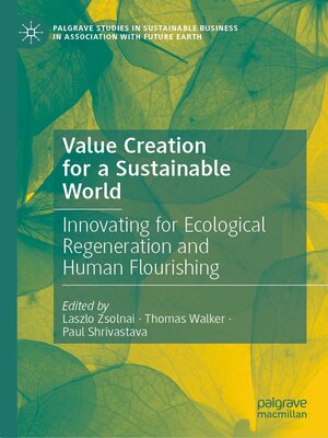 cover image of Value Creation for a Sustainable World